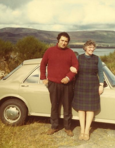 Sutherland: with cousin Margaret