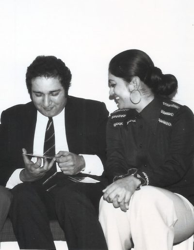 Meeting Nimmi for first time