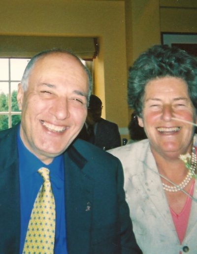 At Adam’s wedding with Rob’s sister