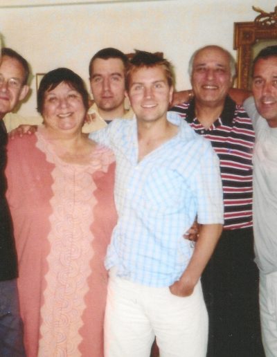 Family weekend with Nick, Jon, Robert, Adam and Mirek